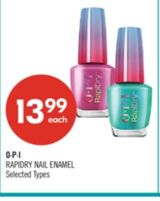 O∙P∙I RAPIDRY NAIL ENAMEL