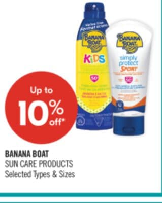 BANANA BOAT SUN CARE PRODUCTS