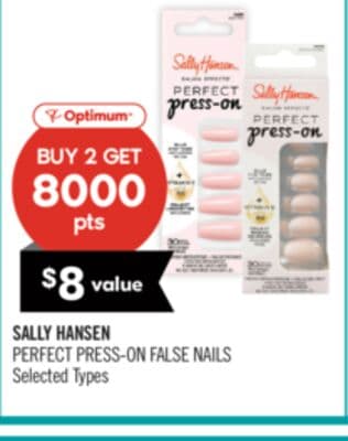 SALLY HANSEN PERFECT PRESS-ON FALSE NAILS