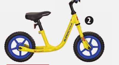 Freewheeler Balance Bike, 10˝, Yellow