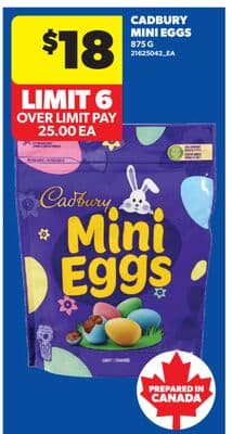 CADBURY MINI EGGS, 875 G