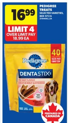 PEDIGREE TREATS, 869-972 G