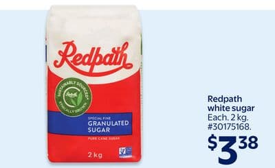 Redpath white sugar