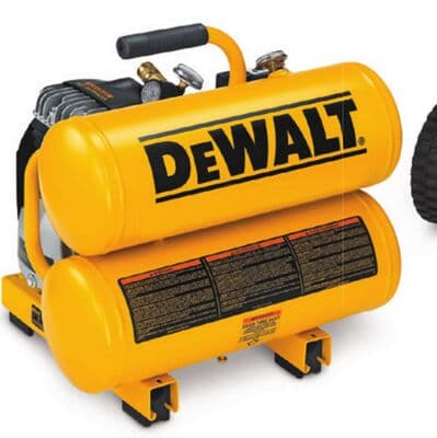 DEWALT 4-Gallon Twin Stack Air Compressor, 125 PSI