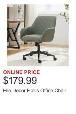 Elle Decor Hollis Office Chair