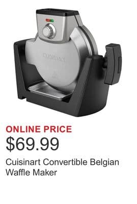 Cuisinart Convertible Belgian Waffle Maker
