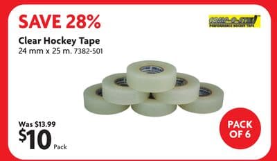 Clear Hockey Tape
