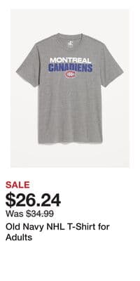 Old Navy NHL T-Shirt for Adults