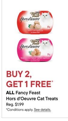 ALL Fancy Feast Hors d'Oeuvre Cat treats