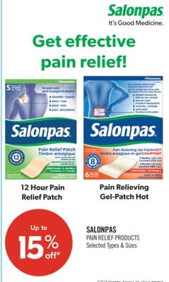 SALONPAS PAIN RELIEF PRODUCTS