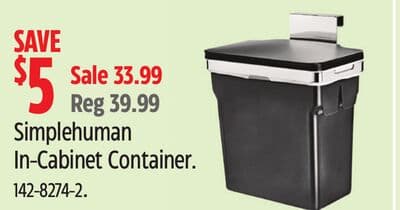 Simplehuman In-Cabinet Container