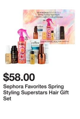 Sephora Favorites Spring Styling Superstars Hair Gift Set