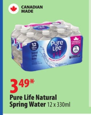 Pure Life Natural Spring Water