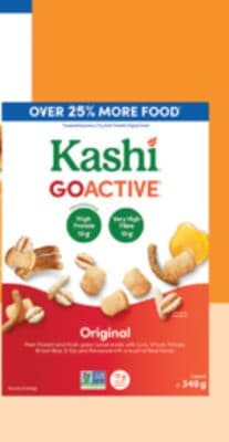 FIBRE 1 CRUNCHY ORIGINAL (587g) or KASHI CEREAL