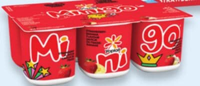 Yoplait Minigo 6 x 60 g yogurt