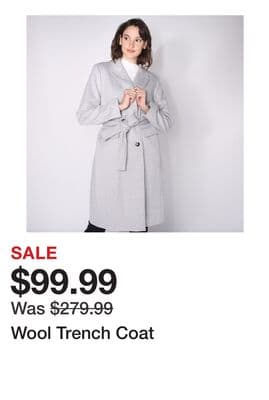 Wool Trench Coat