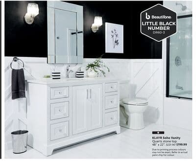 Soho Vanity Quartz stone top