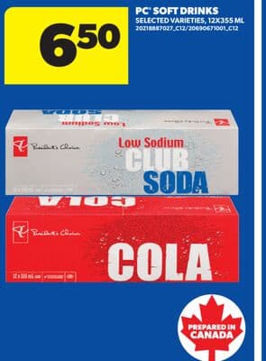PC® SOFT DRINKS, 12X355 ML