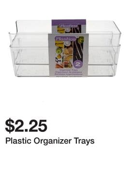 Plastic Organizer Trays