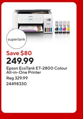 Epson EcoTank ET-2800 Colour All-in-One Printer