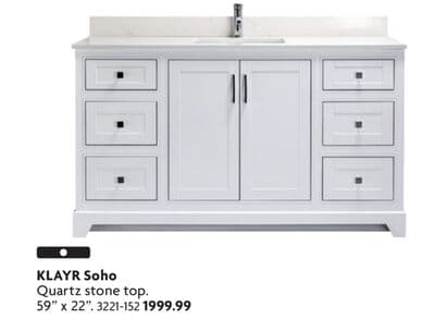 Soho Quartz stone top