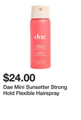 Dae Mini Sunsetter Strong Hold Flexible Hairspray