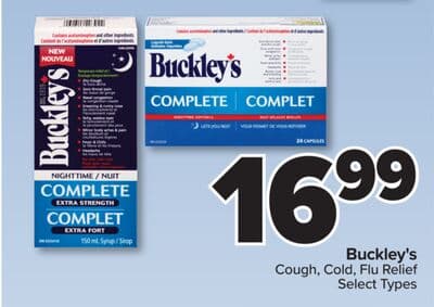 Buckley's Cough, Cold, Flu Relief