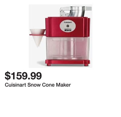 Cuisinart Snow Cone Maker