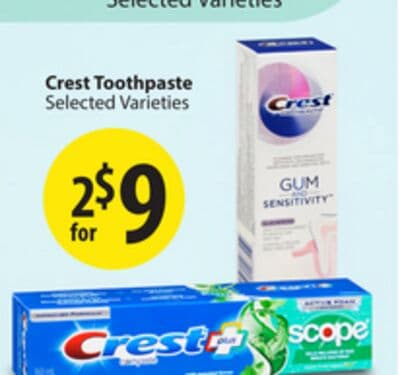 Crest Toothpaste