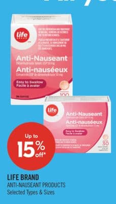 LIFE BRAND ANTI-NAUSEANT PRODUCTS