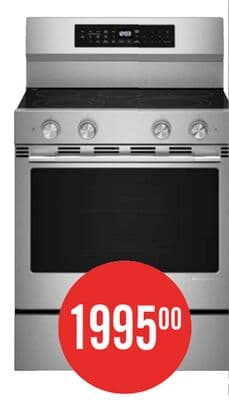 KitchenAid 30" 5.3 Cu. Ft. Electric Range - Fingerprint Resistant Stainless Steel - YKFES530SPS