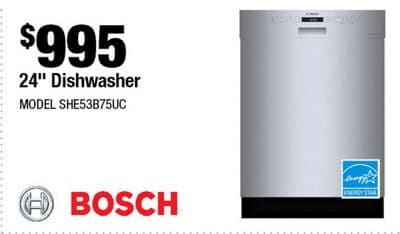 24" Dishwasher