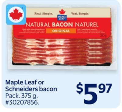 Maple Leaf bacon