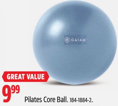 Gaiam Pilates Core Ball.