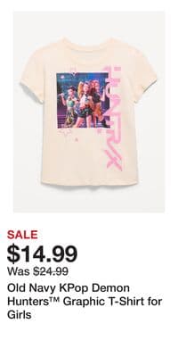 Old Navy KPop Demon Hunters™ Graphic T-Shirt for Girls