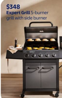 Expert Grill 5-burner grill with side burner