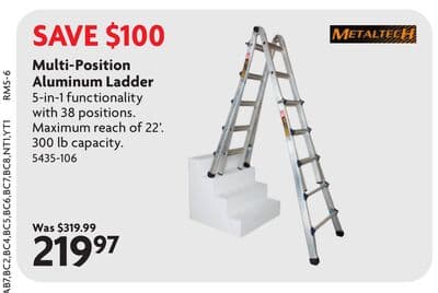 Multi-Position Aluminum Ladder