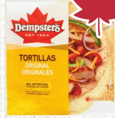 Dempster's 10" Tortillas