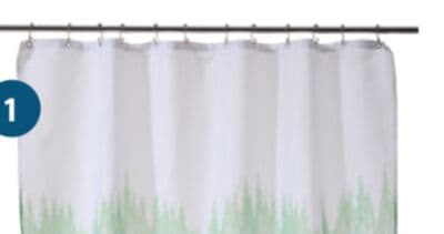 Polyster Shower Curtains Northern serenity