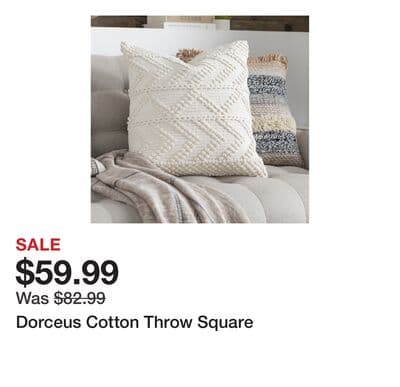 Dorceus Cotton Throw Square
