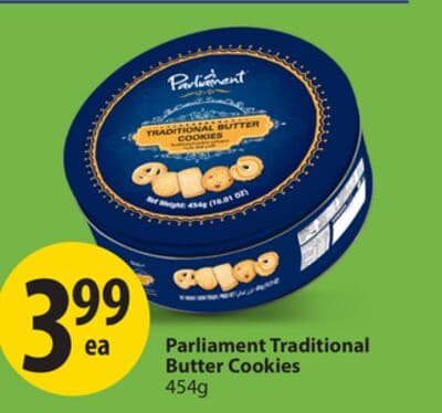 Parliament Traditional Butter Cookies