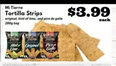 Mi Tierra Tortilla Strips