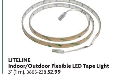 Indoor/Outdoor Flexible LED Tape Light