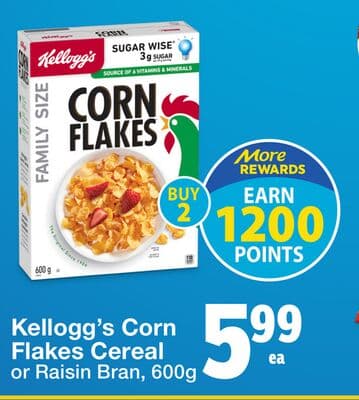Kellogg's Corn Flakes Cereal