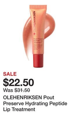 OLEHENRIKSEN Pout Preserve Hydrating Peptide Lip Treatment