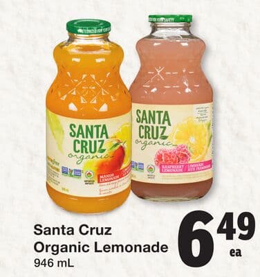 Santa Cruz Organic Lemonade
