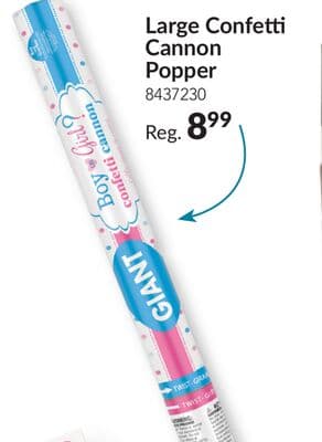 Large Confe Cannon Popper