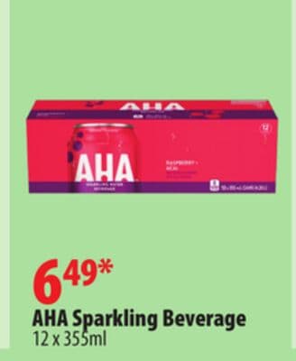 AHA Sparkling Beverage