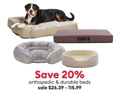 Save 20% orthopedic & durable beds
