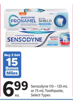 Sensodyne 110-135 mL or 75 mL Toothpaste